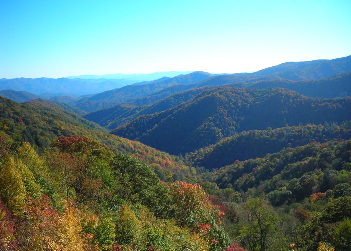 Great Smokey Mountains in the Fall